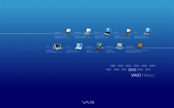 Sony VAIO Museum History 2003 Views:23299 Date:2011/7/17 8:40:44