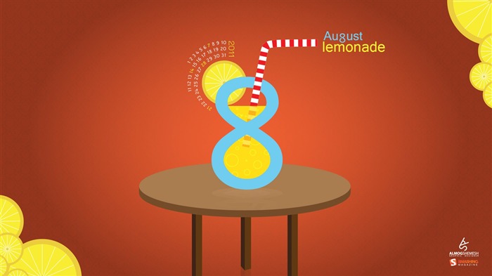 2011-august-wallpaper-August Lemonade Views:12402 Date:2011/8/1 21:29:36