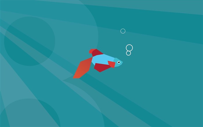 lonely fish-Microsoft Windows 8 system wallpaper Views:27193 Date:2012/4/15 20:58:28