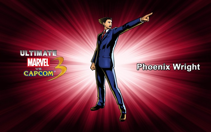 Phoenix wright-Ultimate Marvel vs Capcom 3 Game Wallpaper Views:13304 Date:2012/5/9 21:50:15