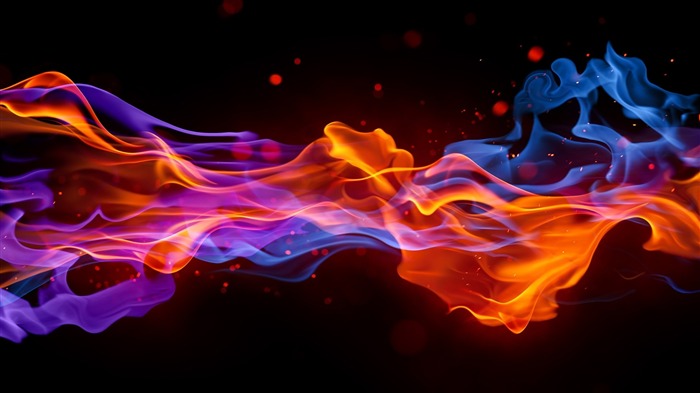 smoke fire-Abstract design wallpaper Views:18321 Date:2013/5/3 22:00:14