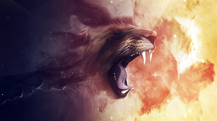 tiger-Abstract design HD wallpaper Views:10346 Date:2013/7/13 12:38:43
