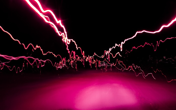 Pink Lights Abstract-HD Widescreen Wallpaper Views:10529 Date:2015/1/25 7:13:06