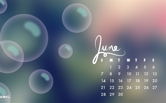 Springtime Bubbles-June 2015 Calendar Wallpaper Views:10451 Date:2015/5/31 7:49:26