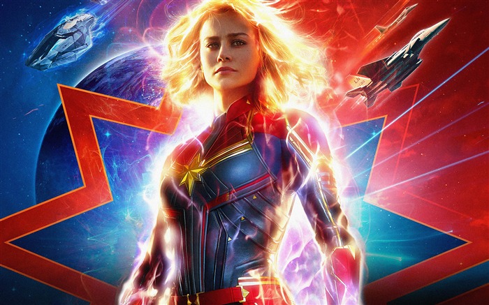 Captain Marvel 2019 Brie Larson HD Poster Views:13434 Date:2018/12/27 9:03:25