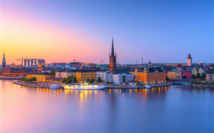 Europa, hermosa, arquitectura, vistas, Estocolmo, Suecia, 5k Vistas:3880