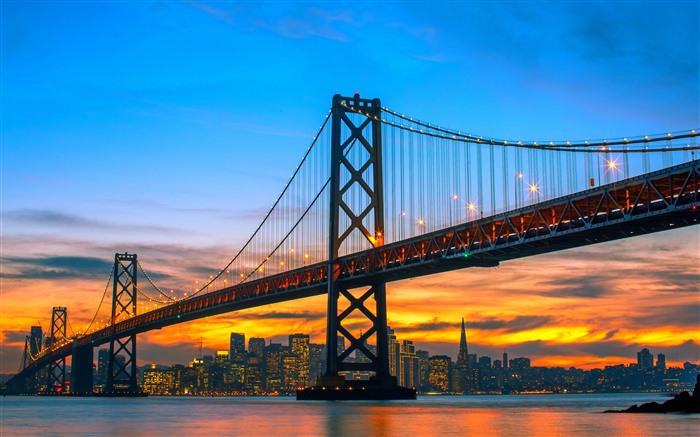 Golden State,San Francisco,Puente,Puesta del sol,Verano,5K Vistas:2250